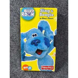 Blues Room Sing & Boogie in Blues Room VHS Nick Jr Fisher-Price 2003 C3048